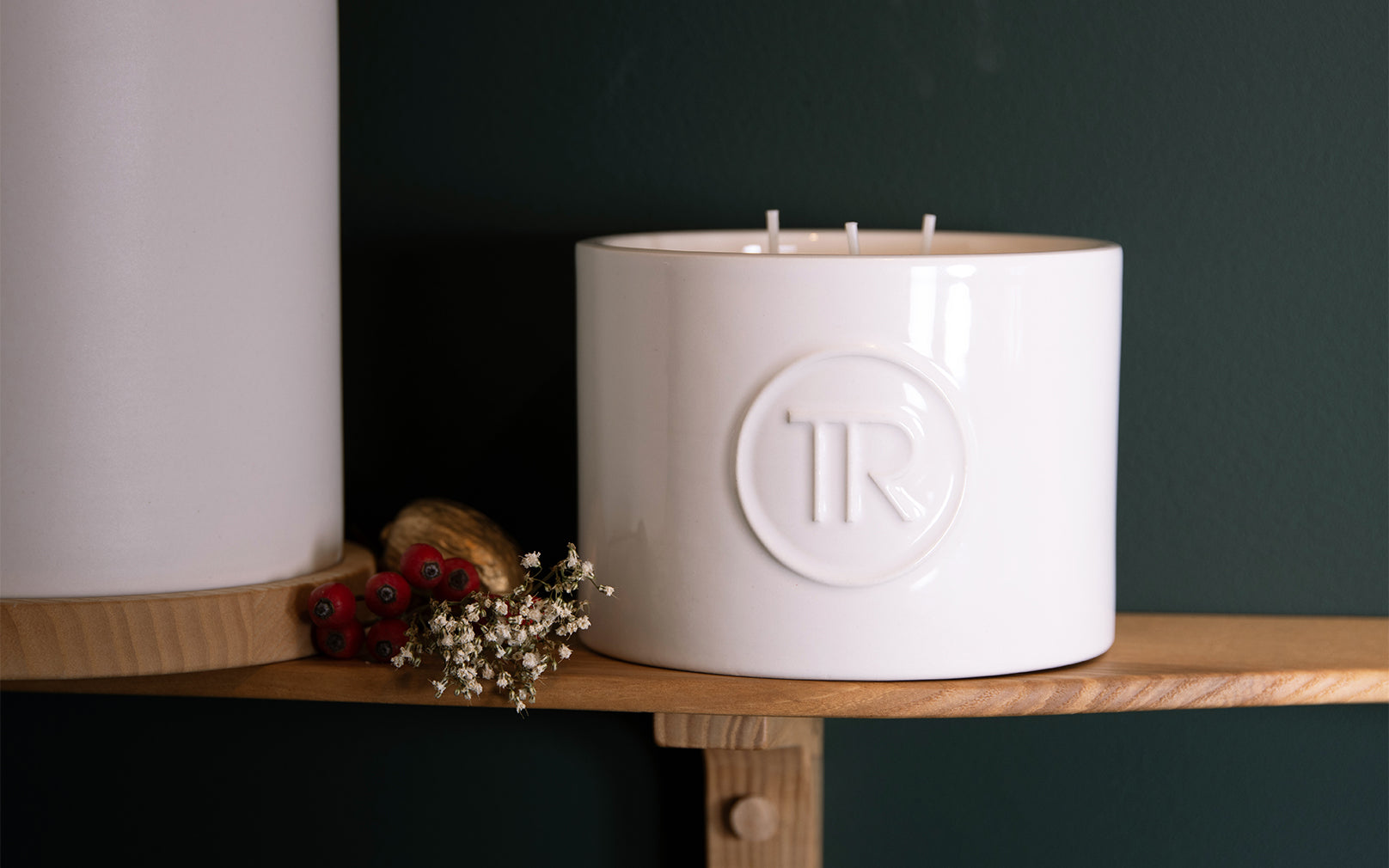 Archer Table Light, Throw & Candle Gift Bundle