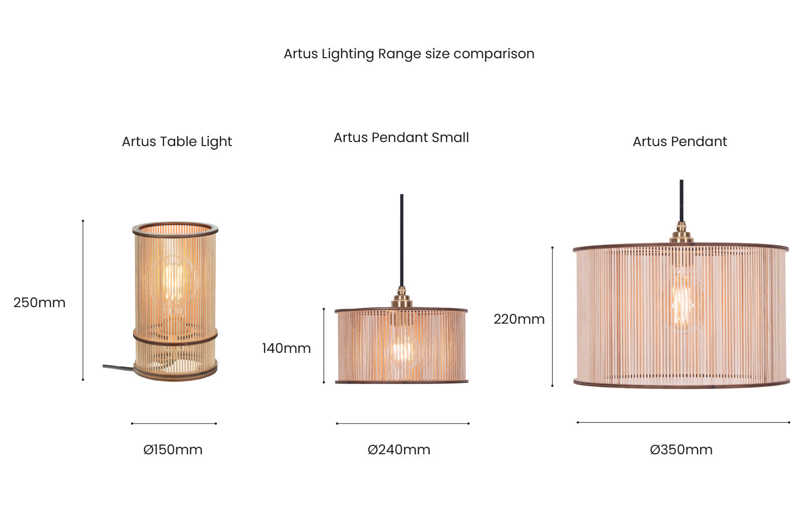 Artus Pendant Small