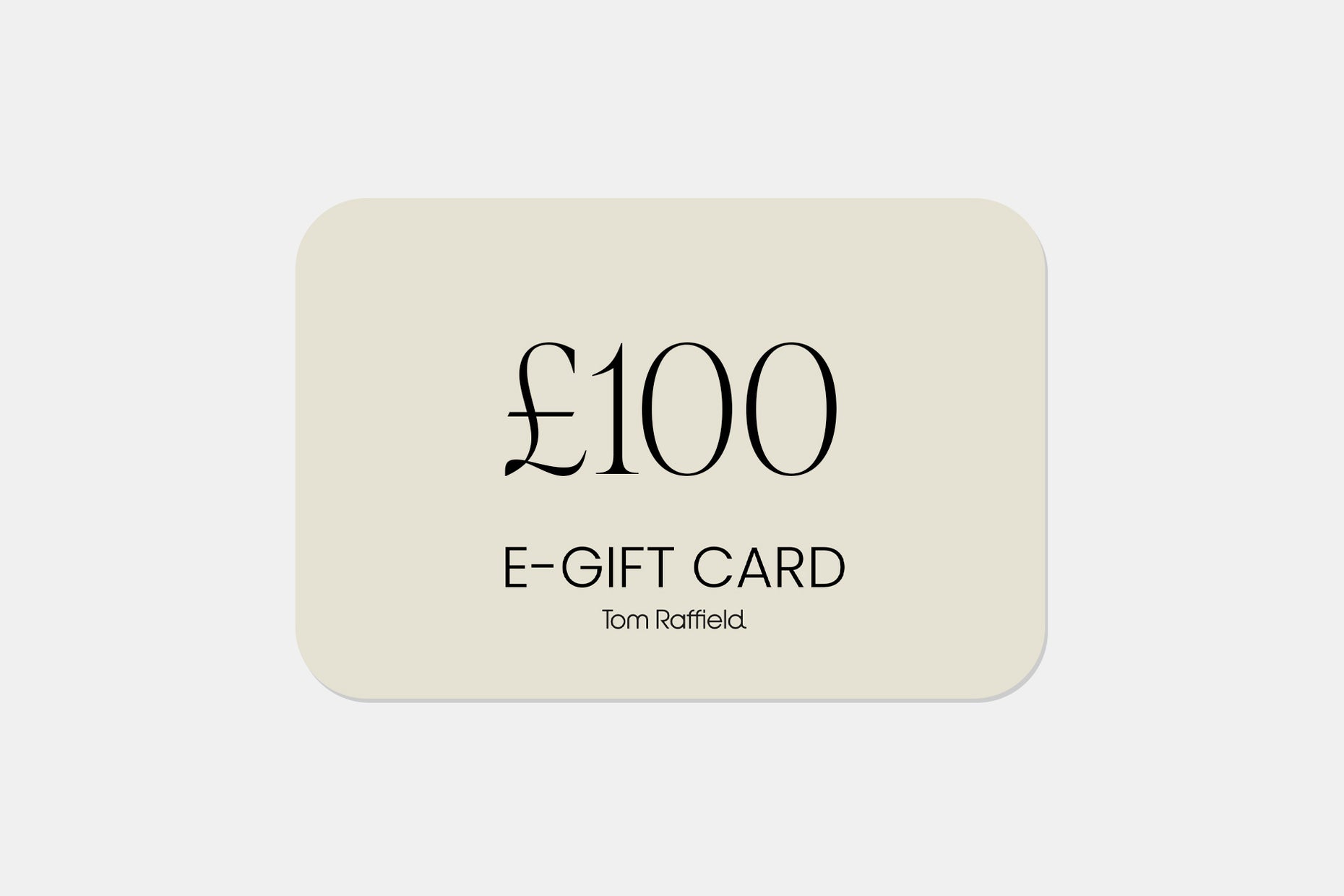 E-Gift Card / £100