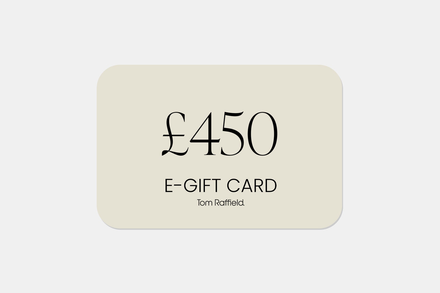 E-Gift Card / £450