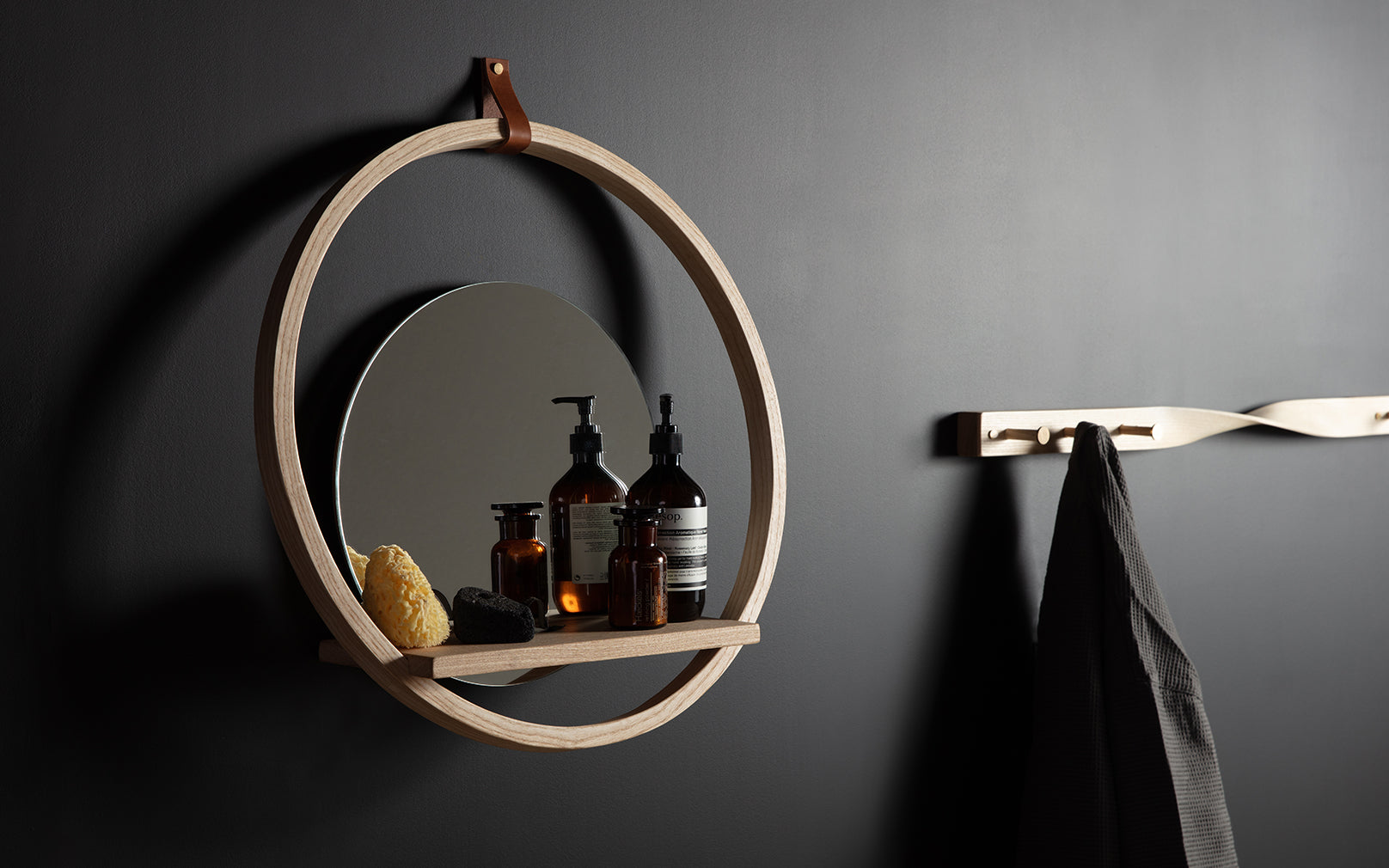 Housel Shelf with Mirror