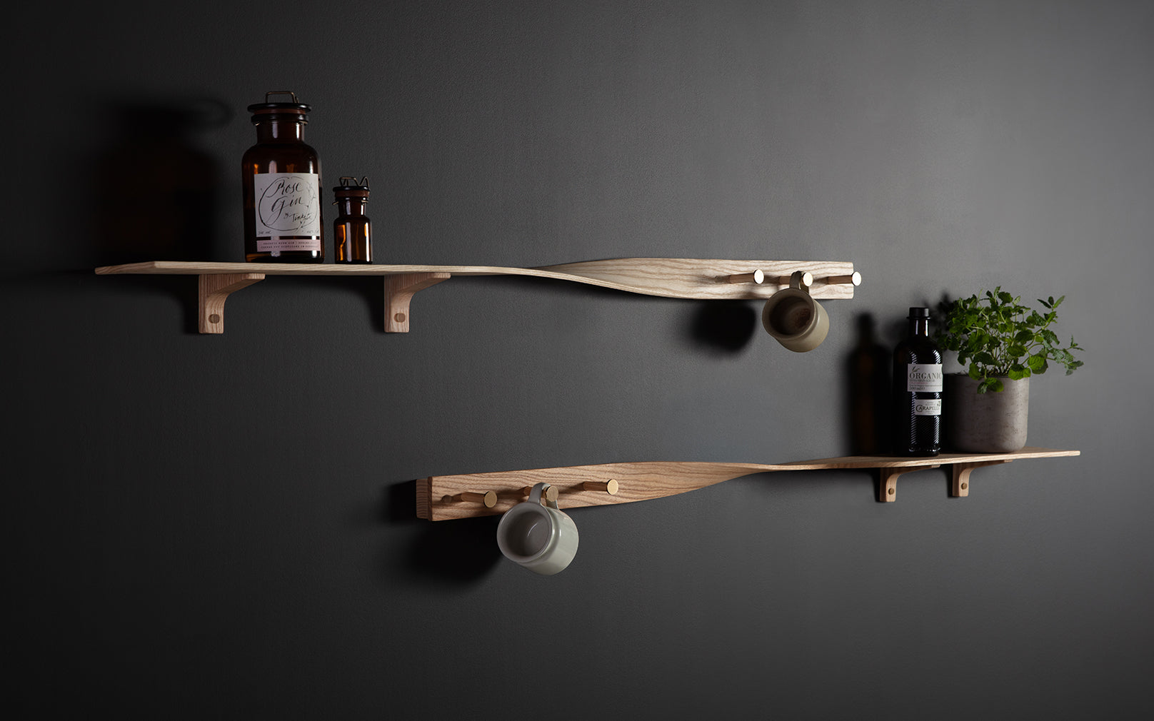 Bent wood shelf hotsell