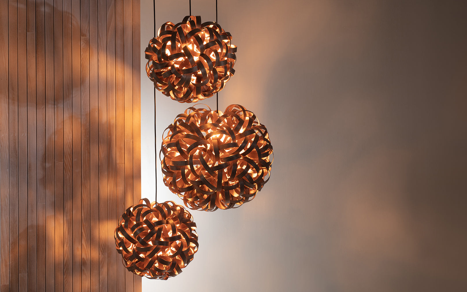 No.1 Pendant Range - Trio Cluster