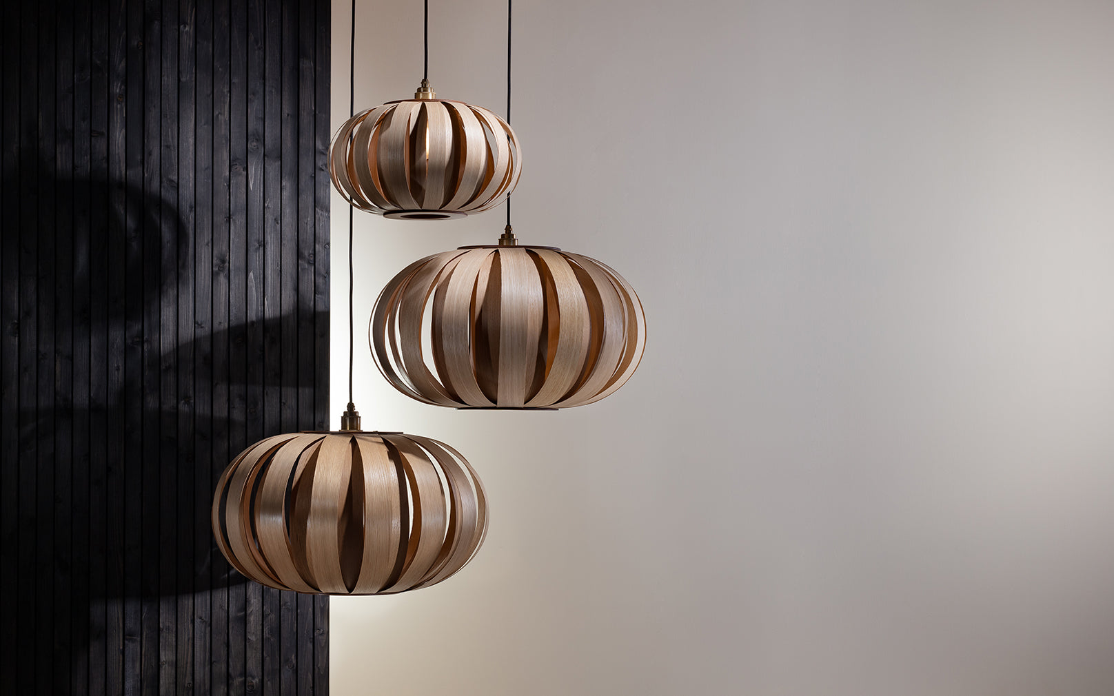 Urchin Pendant Range - Trio Cluster