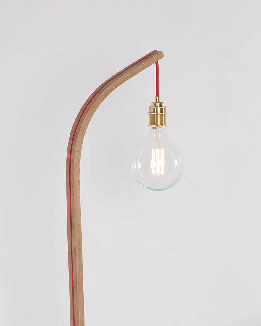 Mooring Floor Light with Red Flex