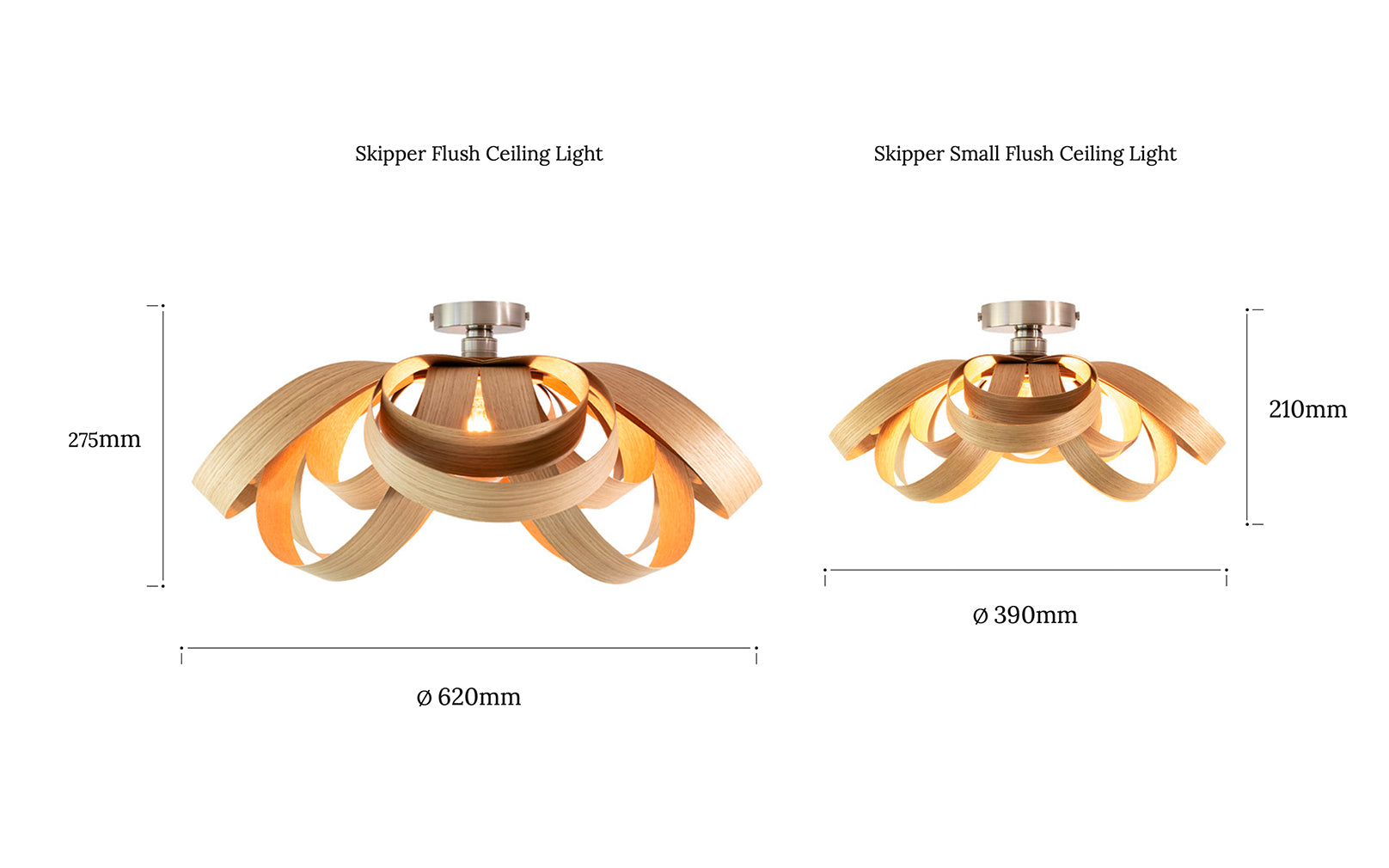 Skipper Flush Ceiling Light