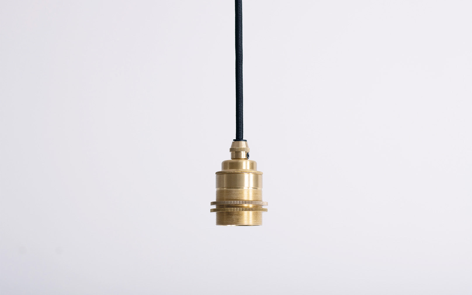 Black & Brass Ceiling Kit E27
