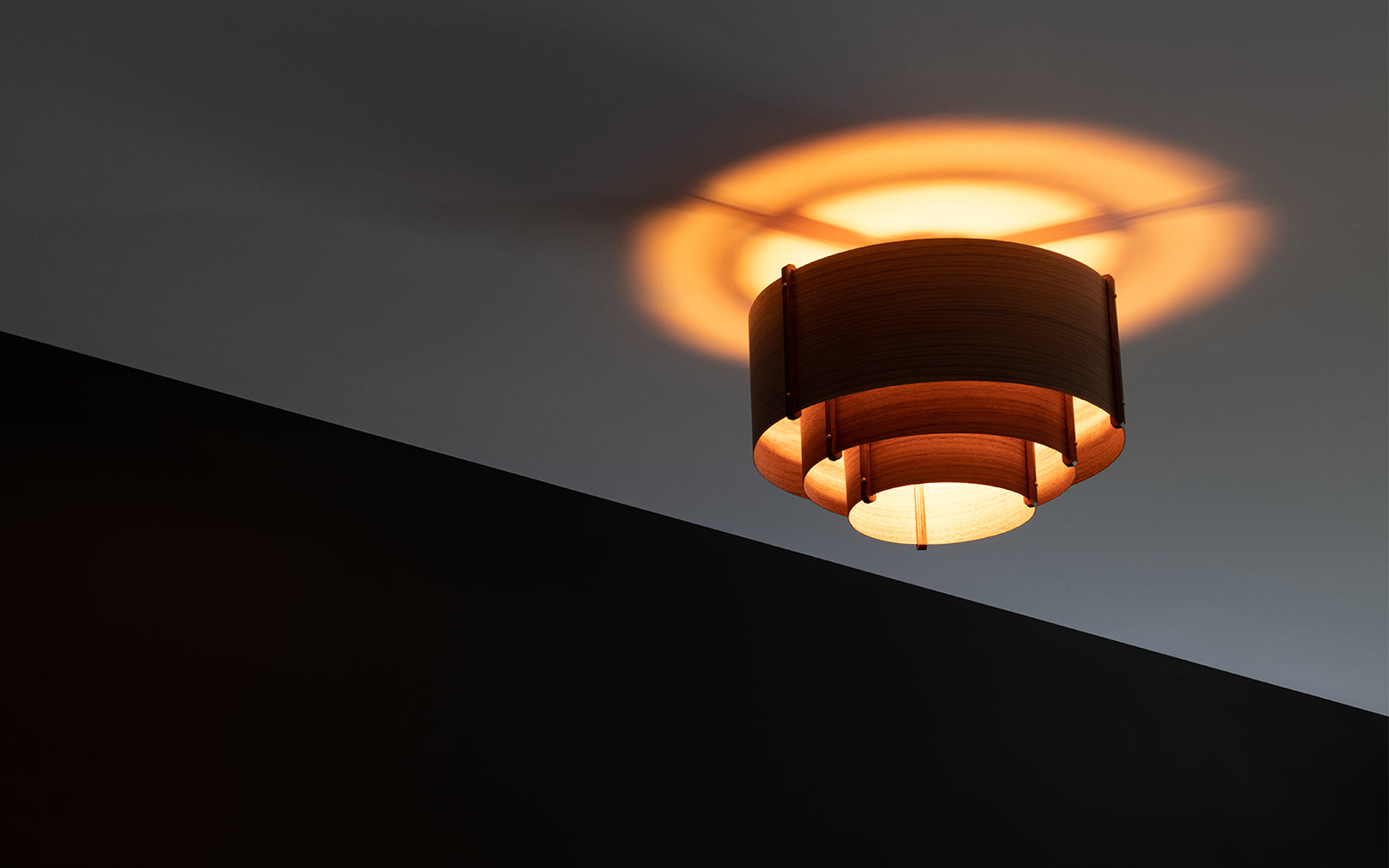 Leven Flush Ceiling Light