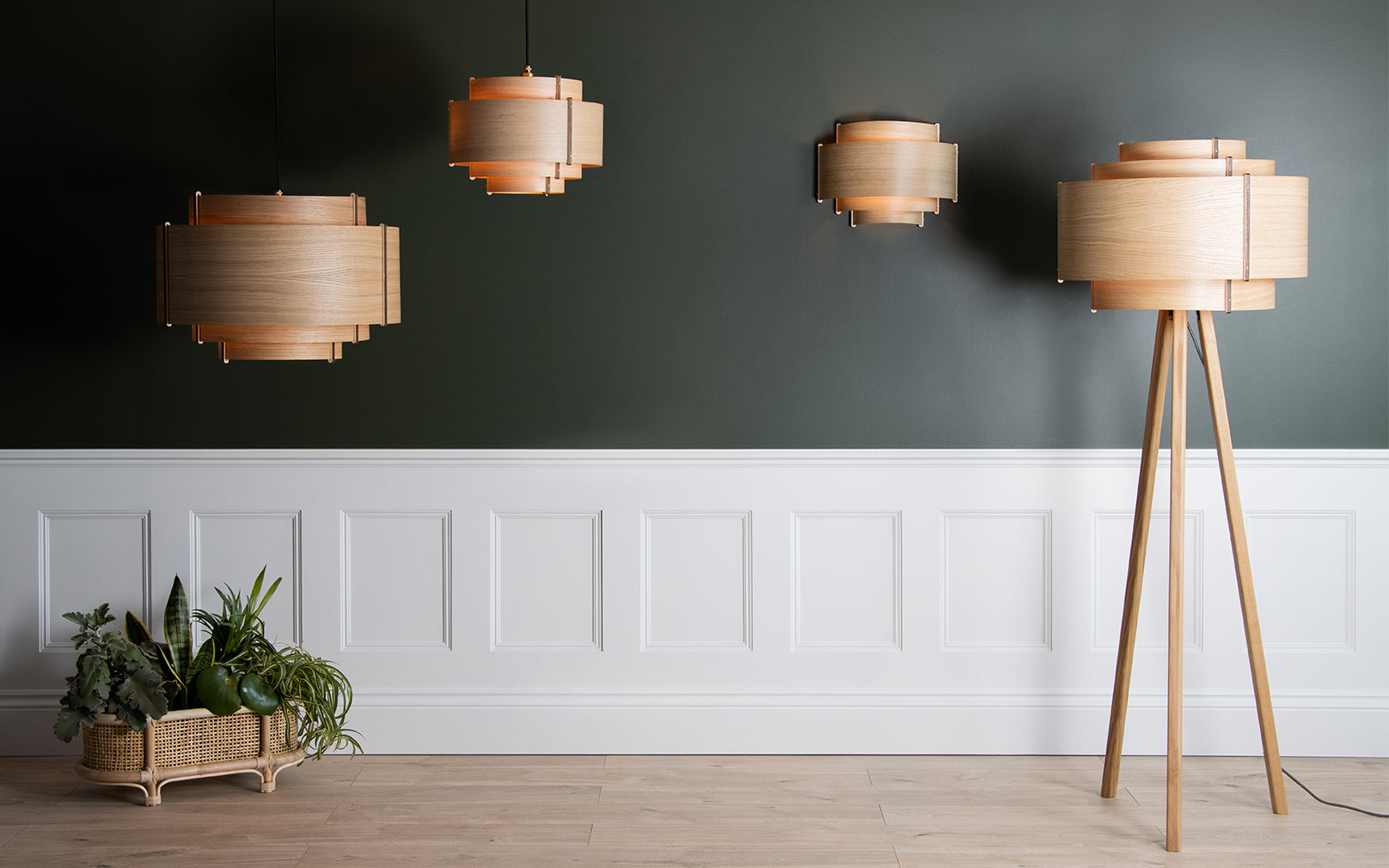 Leven Drum Pendant Large