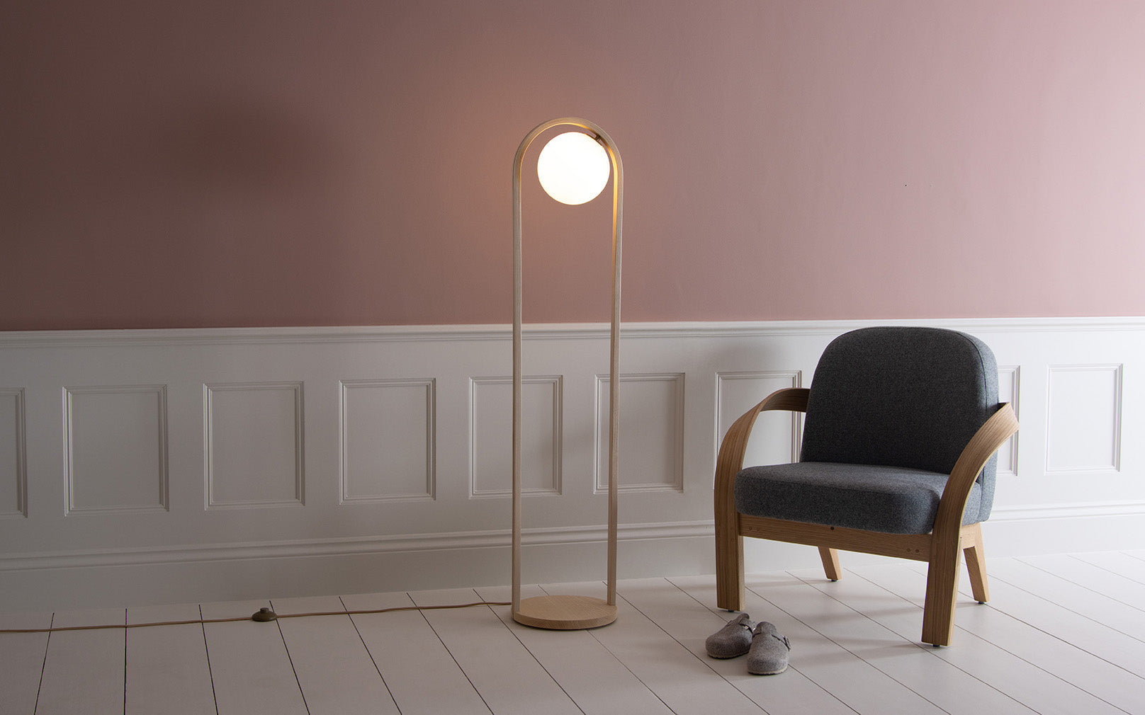 Tom raffield skipper floor lamp discount