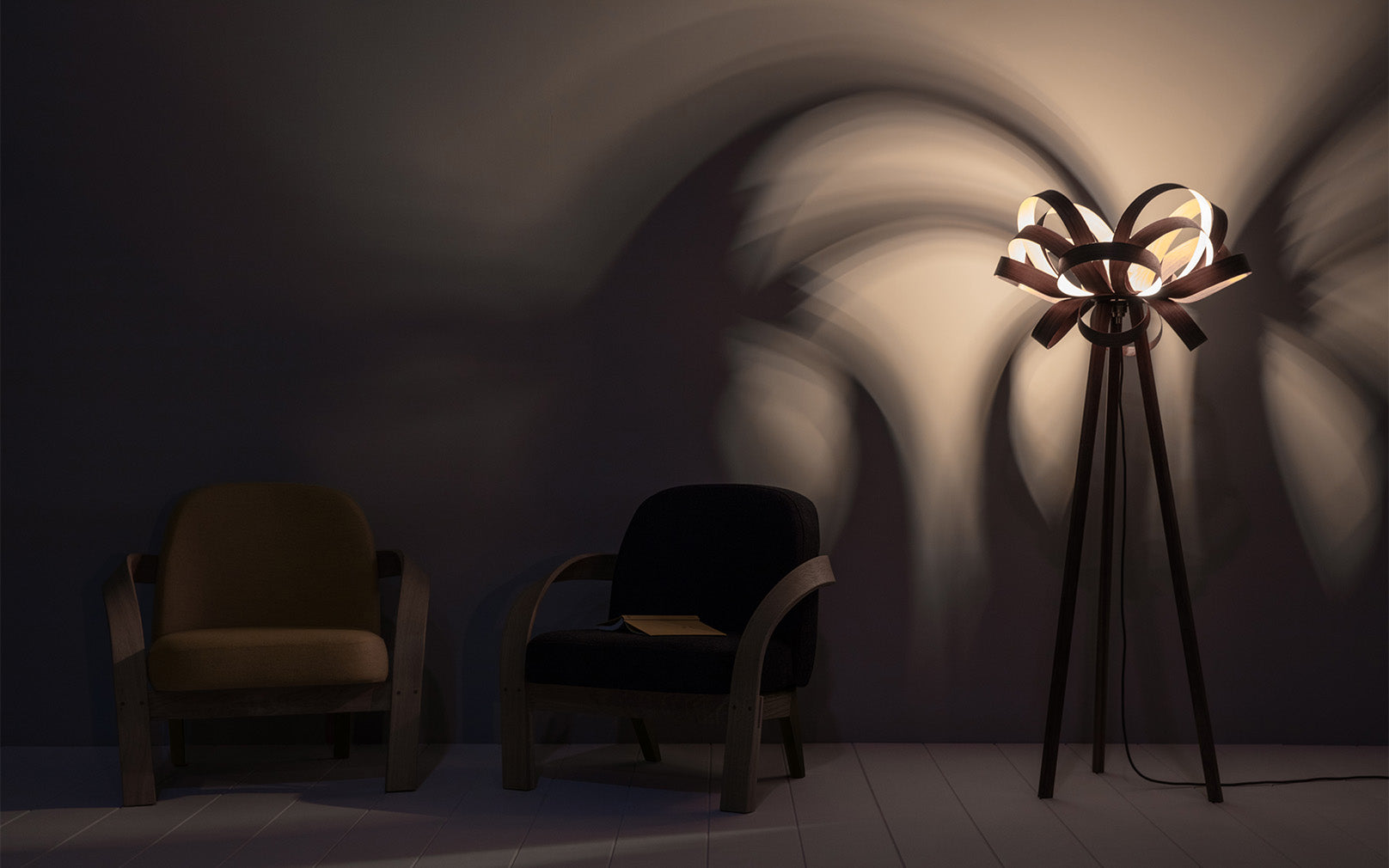 Tom raffield best sale skipper floor lamp